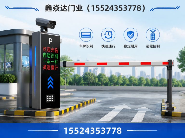 和平区智能道闸展示图
